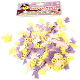 Easter Confettie featuring colorful shapes including bunnies and eggs, perfect for festive celebrations.